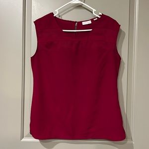 Maroon/Burgundy NY&C Polyester Blouse